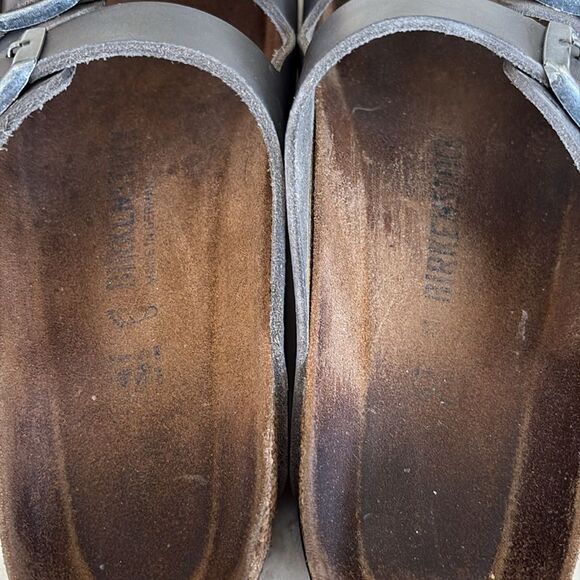 Birkenstock Arizona Soft Footbed - Nubuck Leather Concrete Grey - Picture 10 of 13